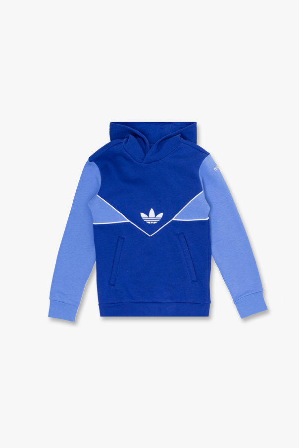 Blue Hoodie with logo ADIDAS Kids SchaferandweinerShops KR adidas originals rereleases the zx 8000 aqua making it widely available